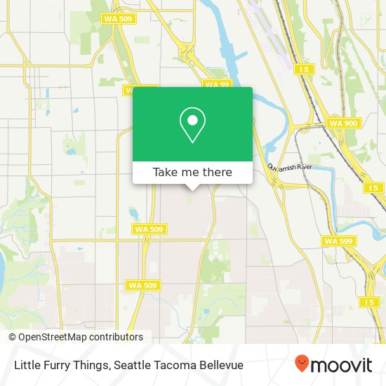 Little Furry Things map