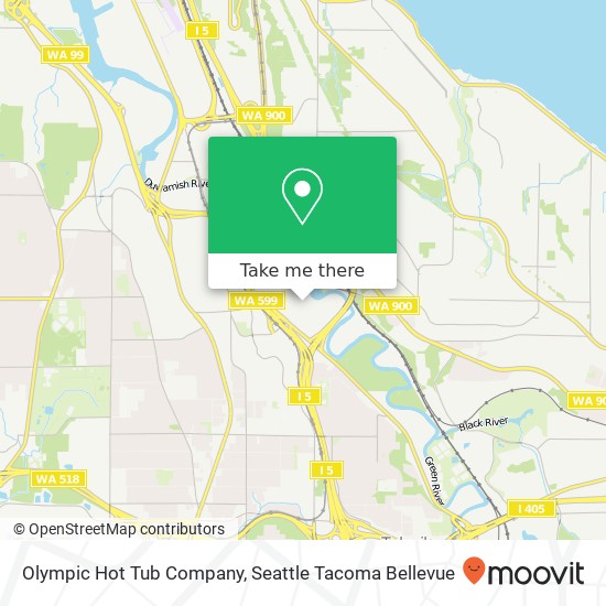 Mapa de Olympic Hot Tub Company