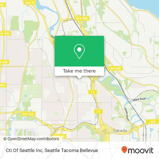 Cti Of Seattle Inc map