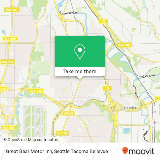 Mapa de Great Bear Motor Inn