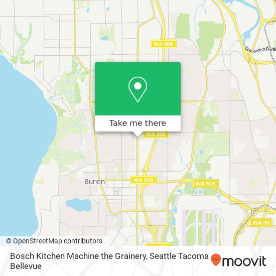 Mapa de Bosch Kitchen Machine the Grainery