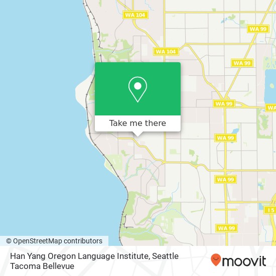 Han Yang Oregon Language Institute map