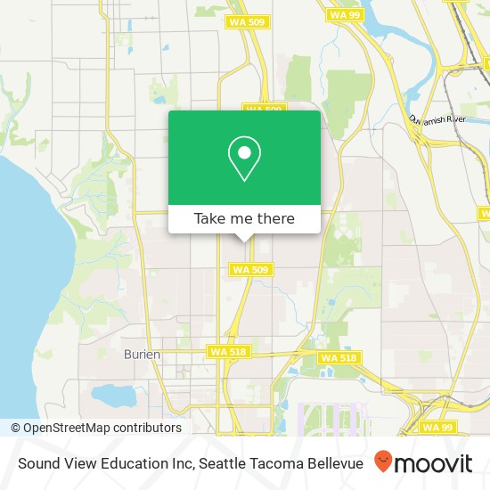 Sound View Education Inc map