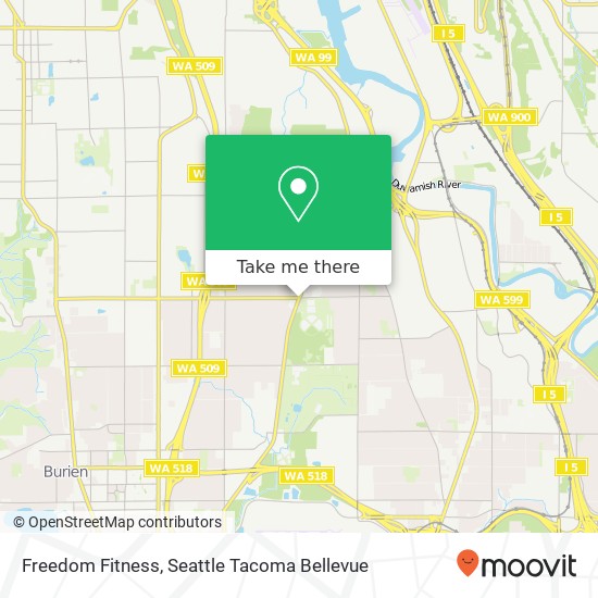 Mapa de Freedom Fitness