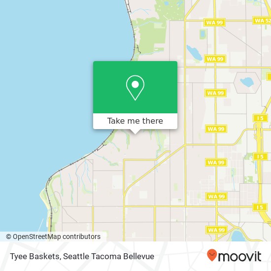 Tyee Baskets map