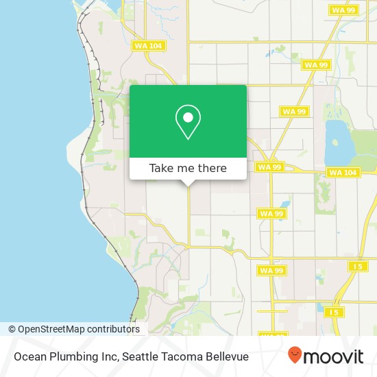 Mapa de Ocean Plumbing Inc