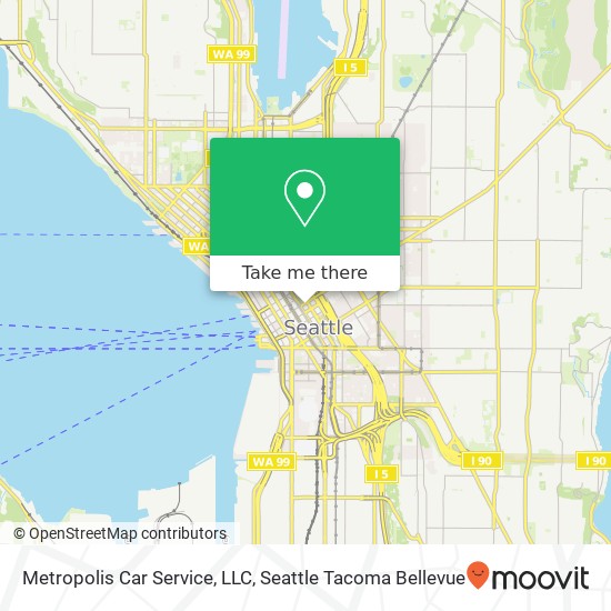 Mapa de Metropolis Car Service, LLC