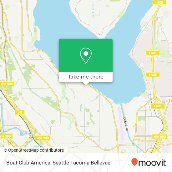 Boat Club America map