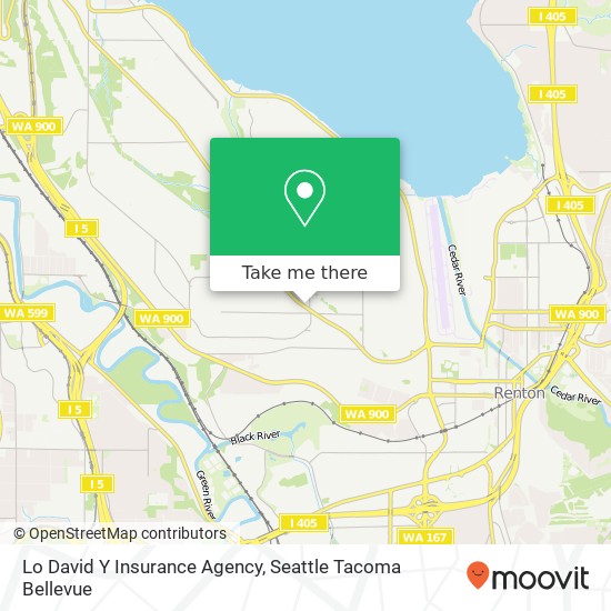 Lo David Y Insurance Agency map