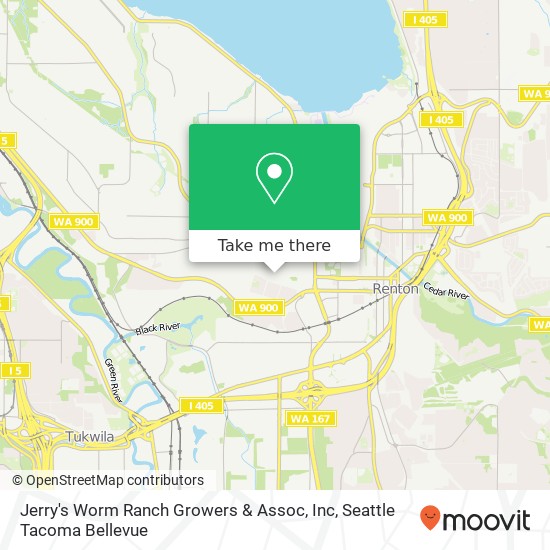 Jerry's Worm Ranch Growers & Assoc, Inc map