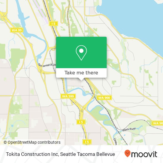 Mapa de Tokita Construction Inc