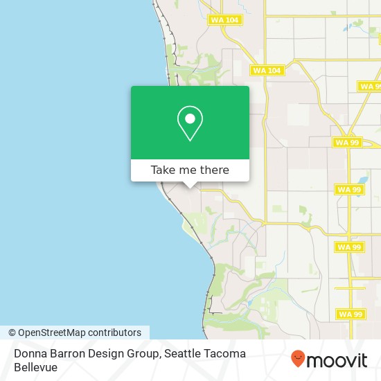 Mapa de Donna Barron Design Group