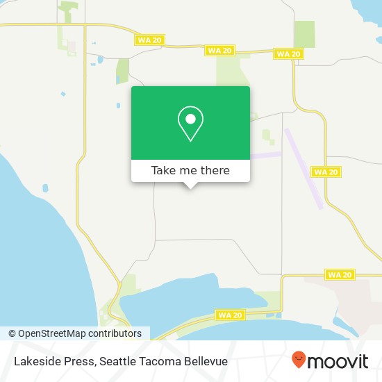 Lakeside Press map