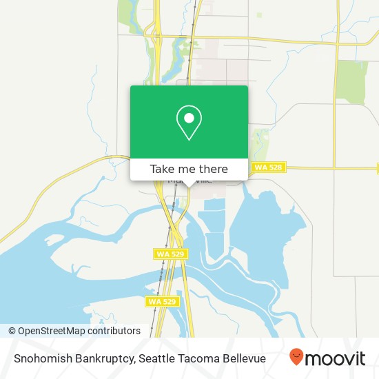 Snohomish Bankruptcy map