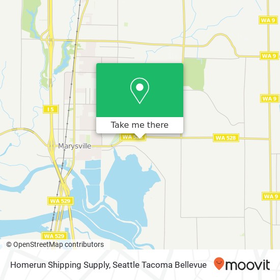 Mapa de Homerun Shipping Supply