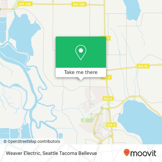 Weaver Electric map