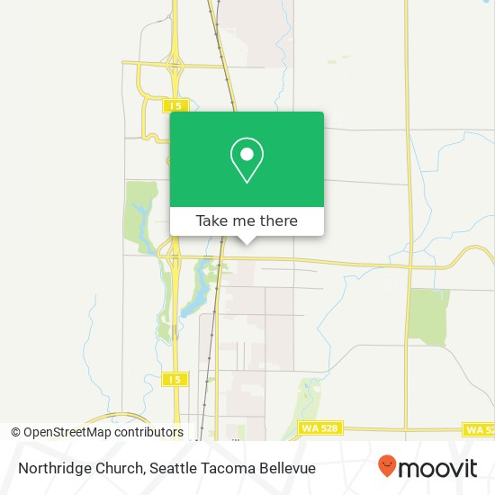 Northridge Church map