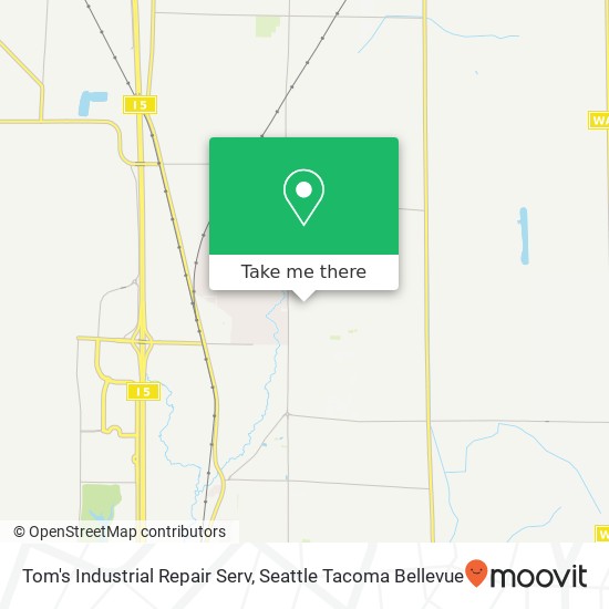 Mapa de Tom's Industrial Repair Serv