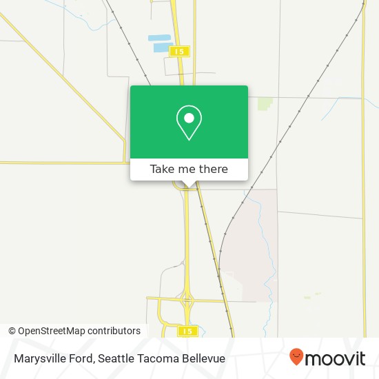 Marysville Ford map