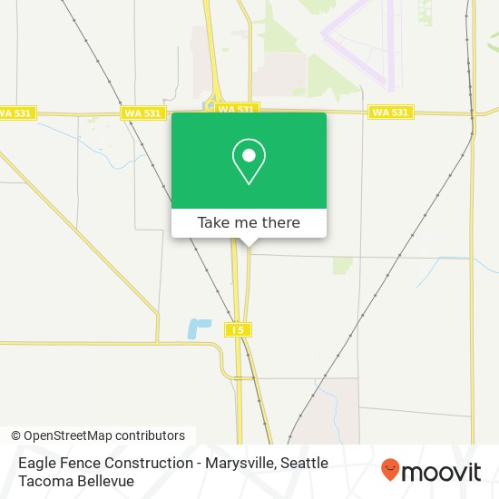 Mapa de Eagle Fence Construction - Marysville
