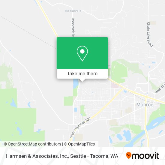 Harmsen & Associates, Inc. map