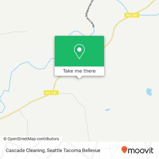 Cascade Cleaning map