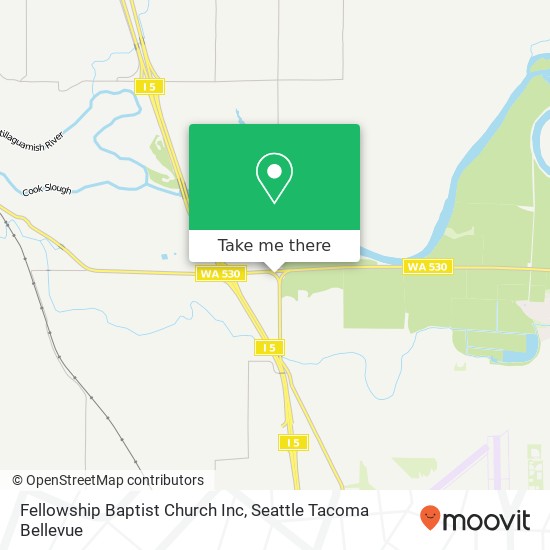 Fellowship Baptist Church Inc map