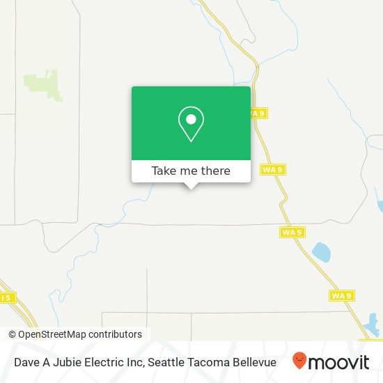 Dave A Jubie Electric Inc map