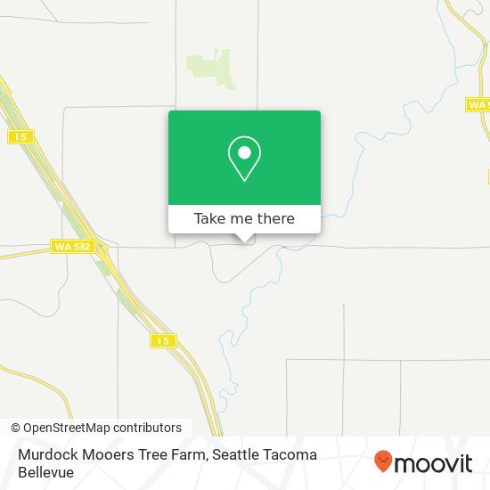 Murdock Mooers Tree Farm map