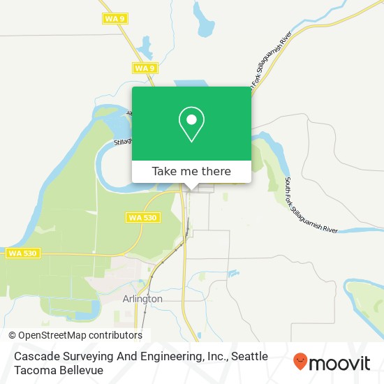 Cascade Surveying And Engineering, Inc. map