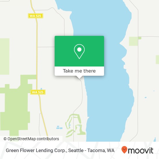 Green Flower Lending Corp. map