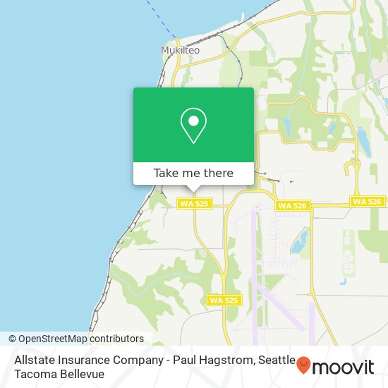 Mapa de Allstate Insurance Company - Paul Hagstrom