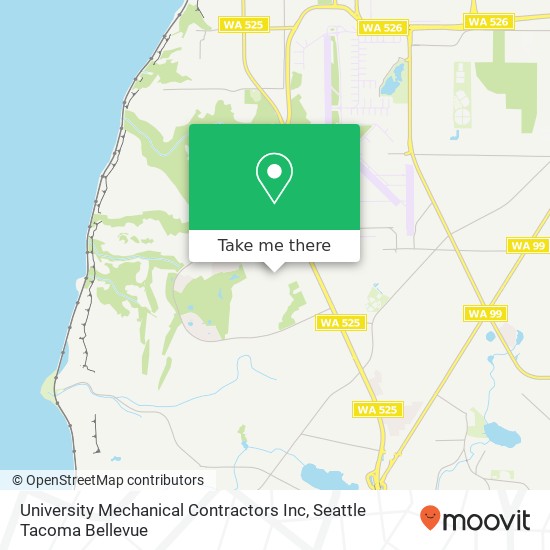 University Mechanical Contractors Inc map