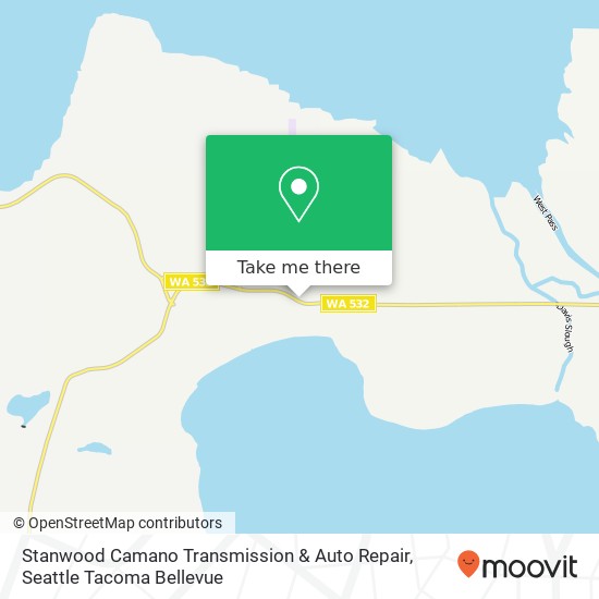 Stanwood Camano Transmission & Auto Repair map