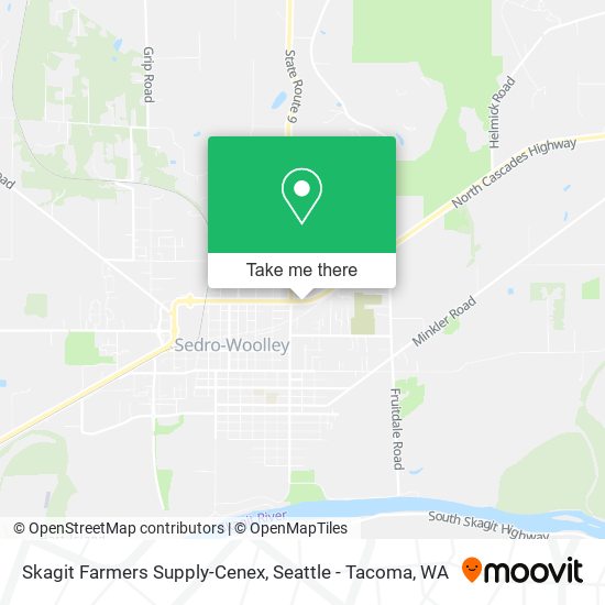 Skagit Farmers Supply-Cenex map