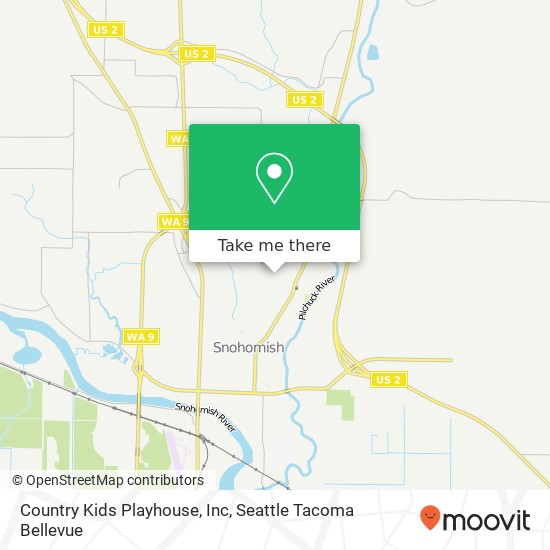 Country Kids Playhouse, Inc map