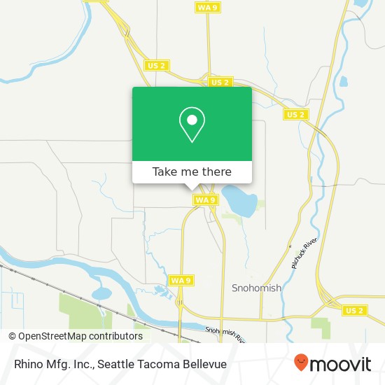 Rhino Mfg. Inc. map