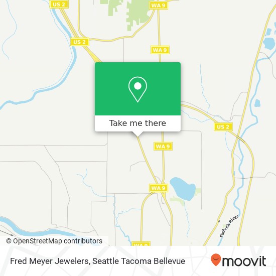 Mapa de Fred Meyer Jewelers