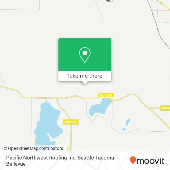 Pacific Northwest Roofing Inc map