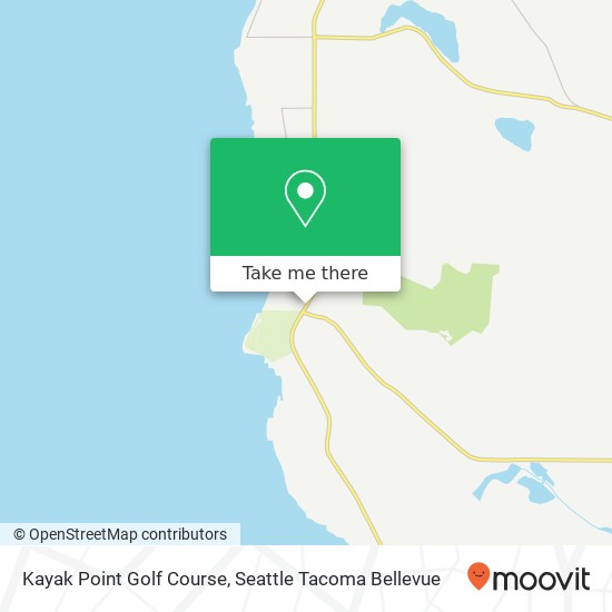 Kayak Point Golf Course map
