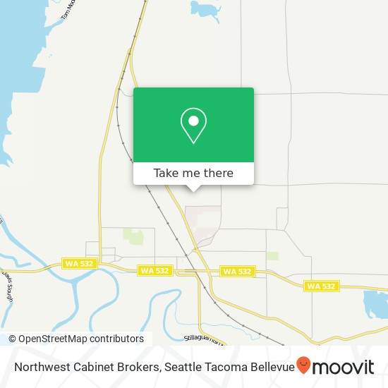 Northwest Cabinet Brokers map