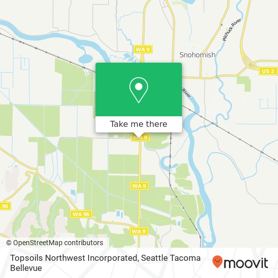 Topsoils Northwest Incorporated map