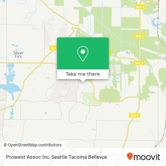 Prowest Assoc Inc map