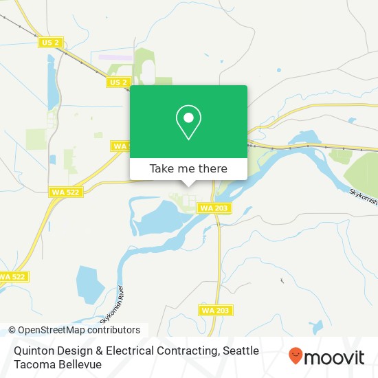 Quinton Design & Electrical Contracting map
