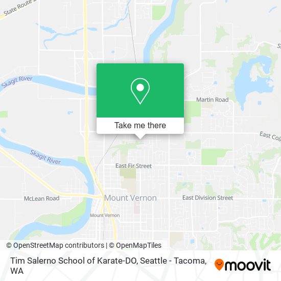Tim Salerno School of Karate-DO map