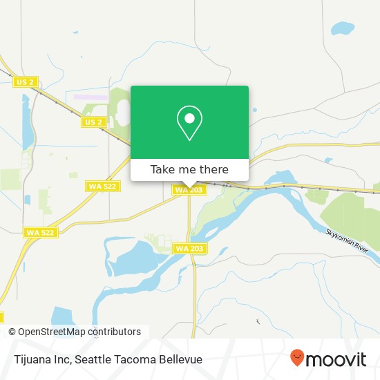Tijuana Inc map