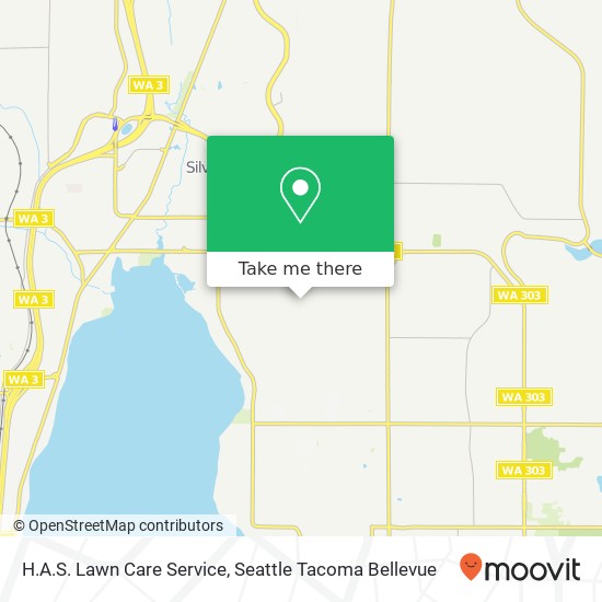 Mapa de H.A.S. Lawn Care Service