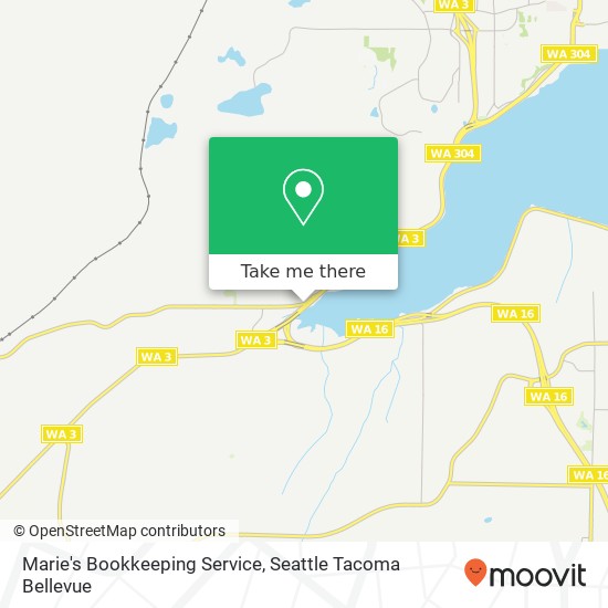 Mapa de Marie's Bookkeeping Service