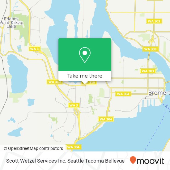 Scott Wetzel Services Inc map