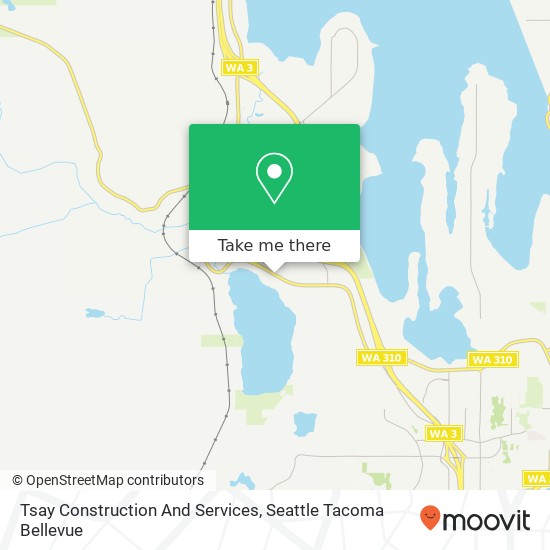 Tsay Construction And Services map